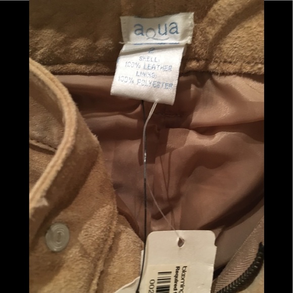 Aqua Suede Jeans - Picture 6 of 6